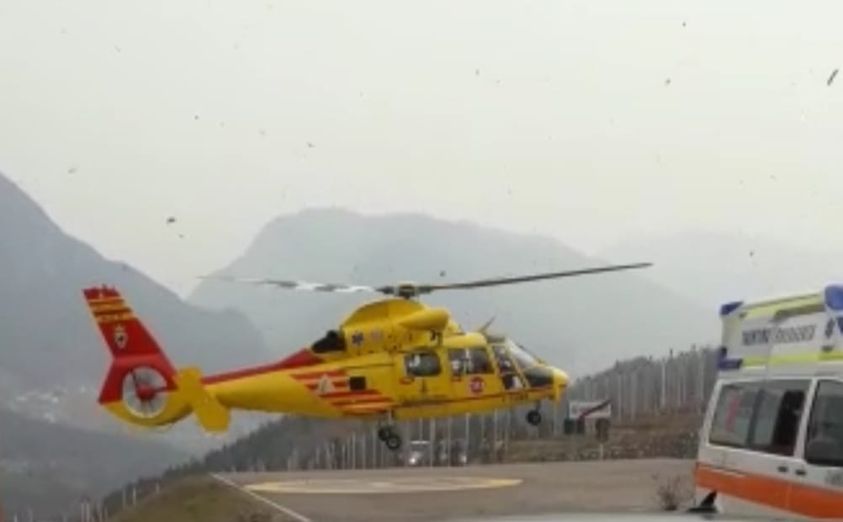 Infortunio in campagna a Denno