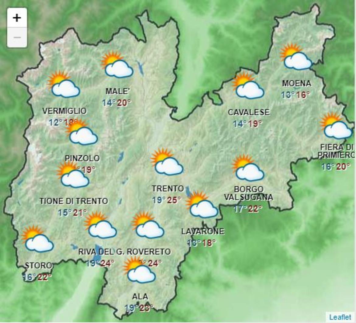 Meteo, migliora il tempo nel fine settimana
