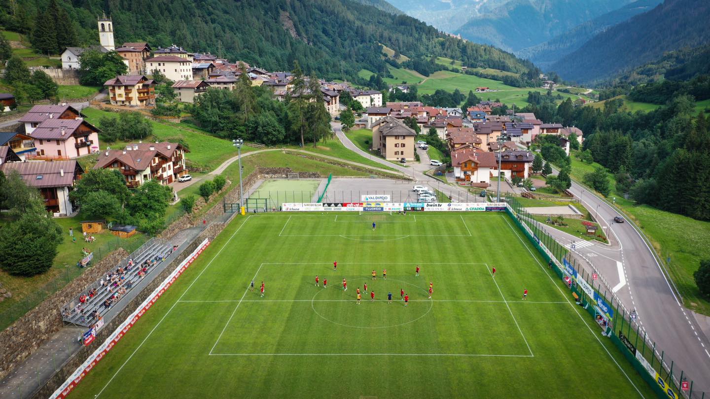 Il Parma calcio in Val di Pejo