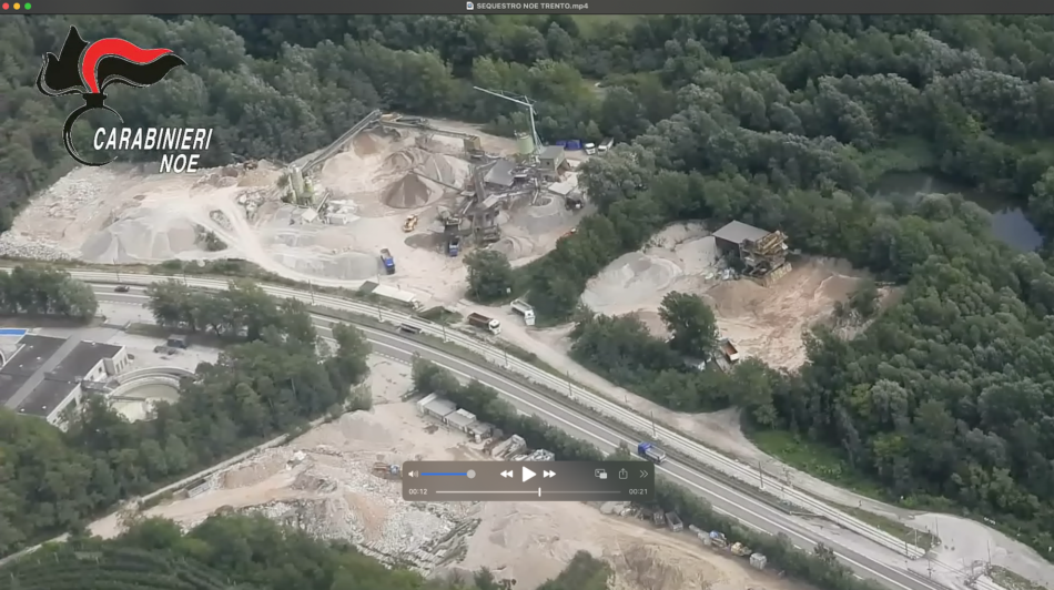 Val di Non: smaltiti illecitamente i rifiuti dalla galleria del Brennero