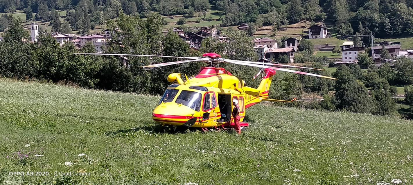 Cogolo: grave infortunio in ciclabile