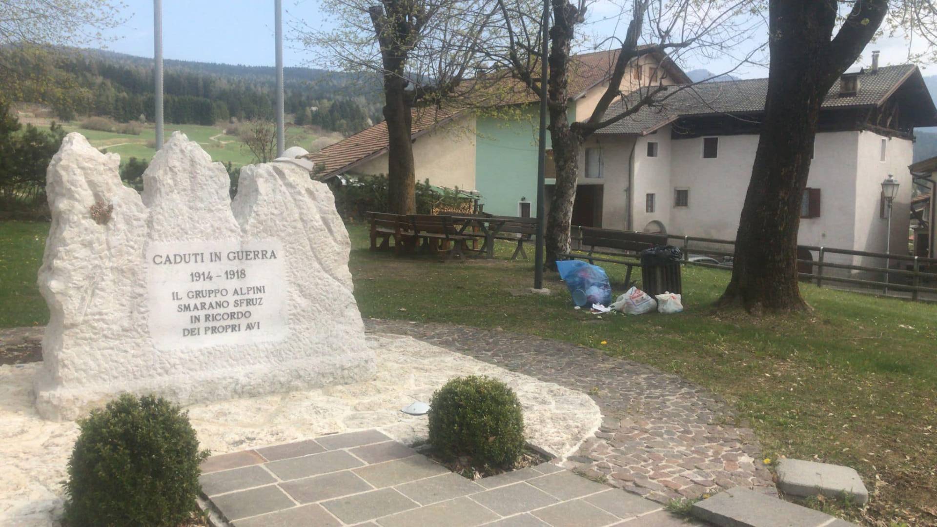 Il parco non &egrave; una discarica