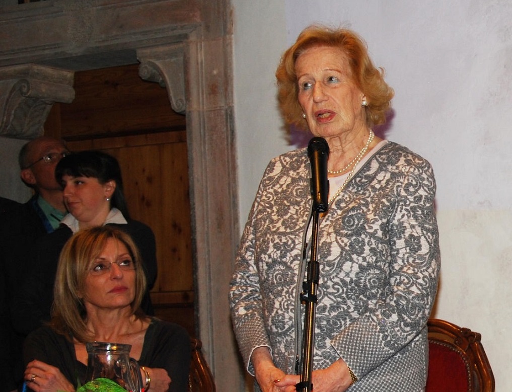 Maria Romana De Gasperi: il cordoglio di Terzolas