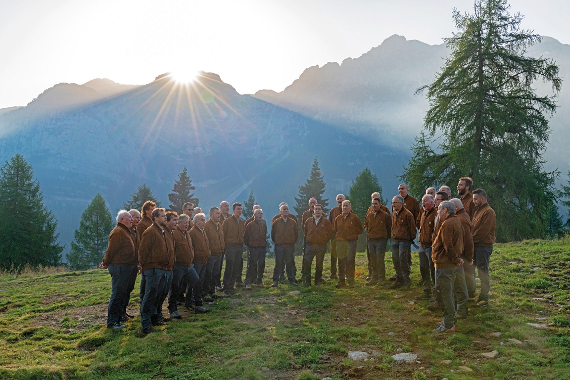 Due cori di montagna in concerto