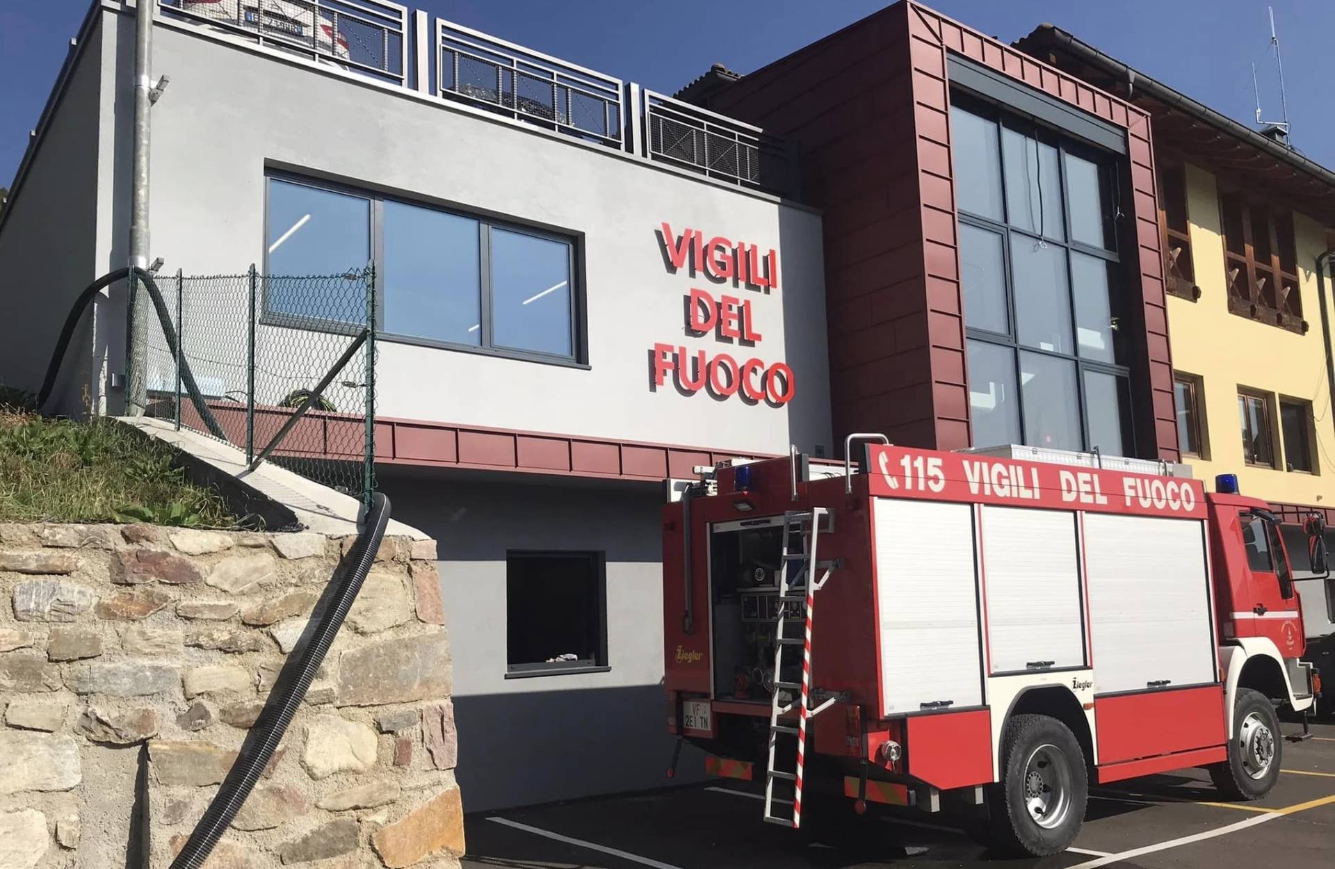 I vigili del fuoco di Rumo traslocano