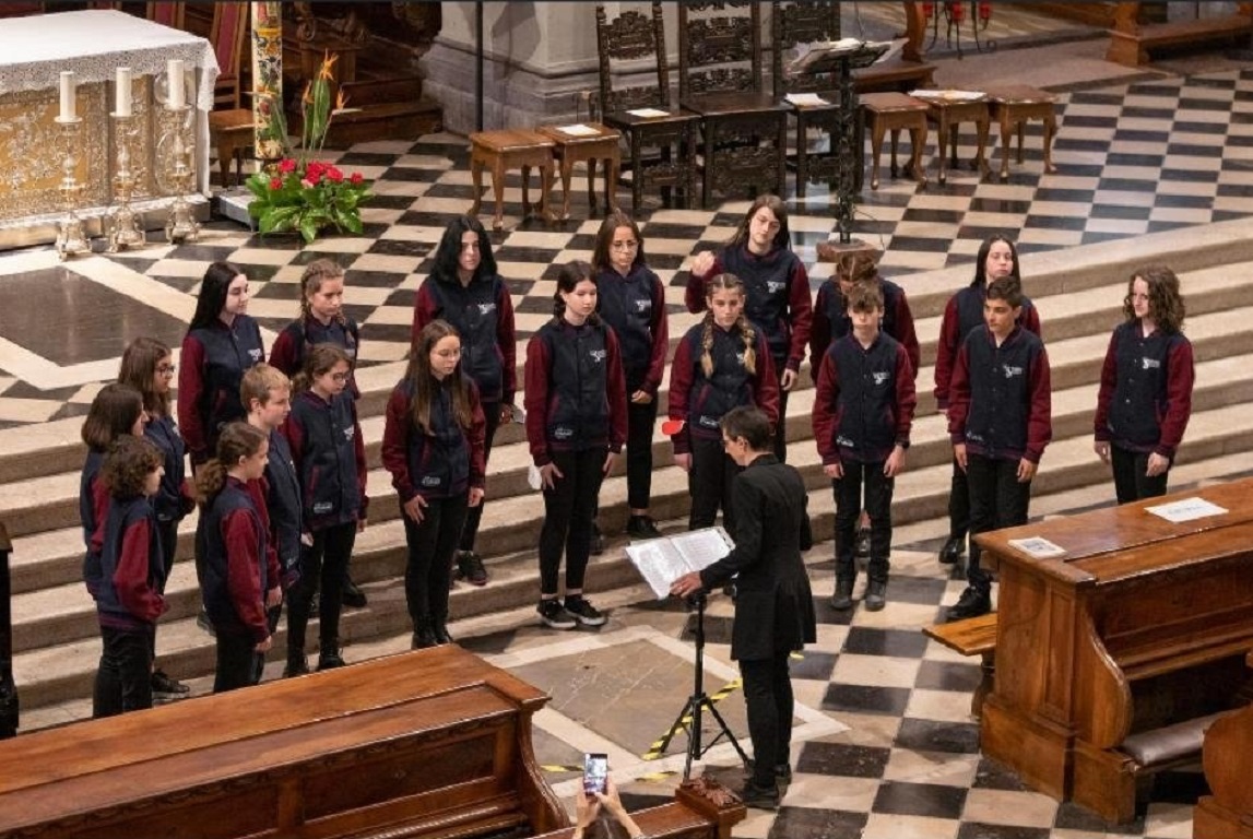 A Palmanova trionfo per il coro giovanile C. Eccher Val di Sole