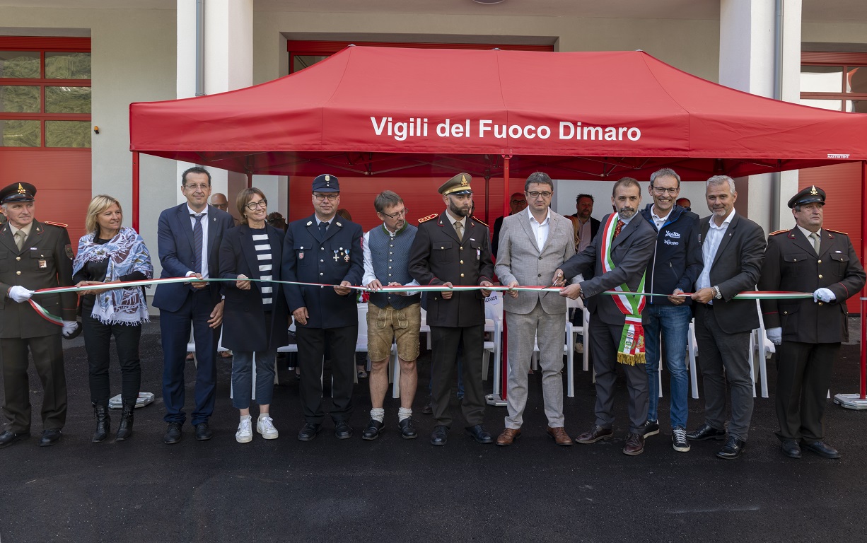 Grande festa a Dimaro per la nuova caserma