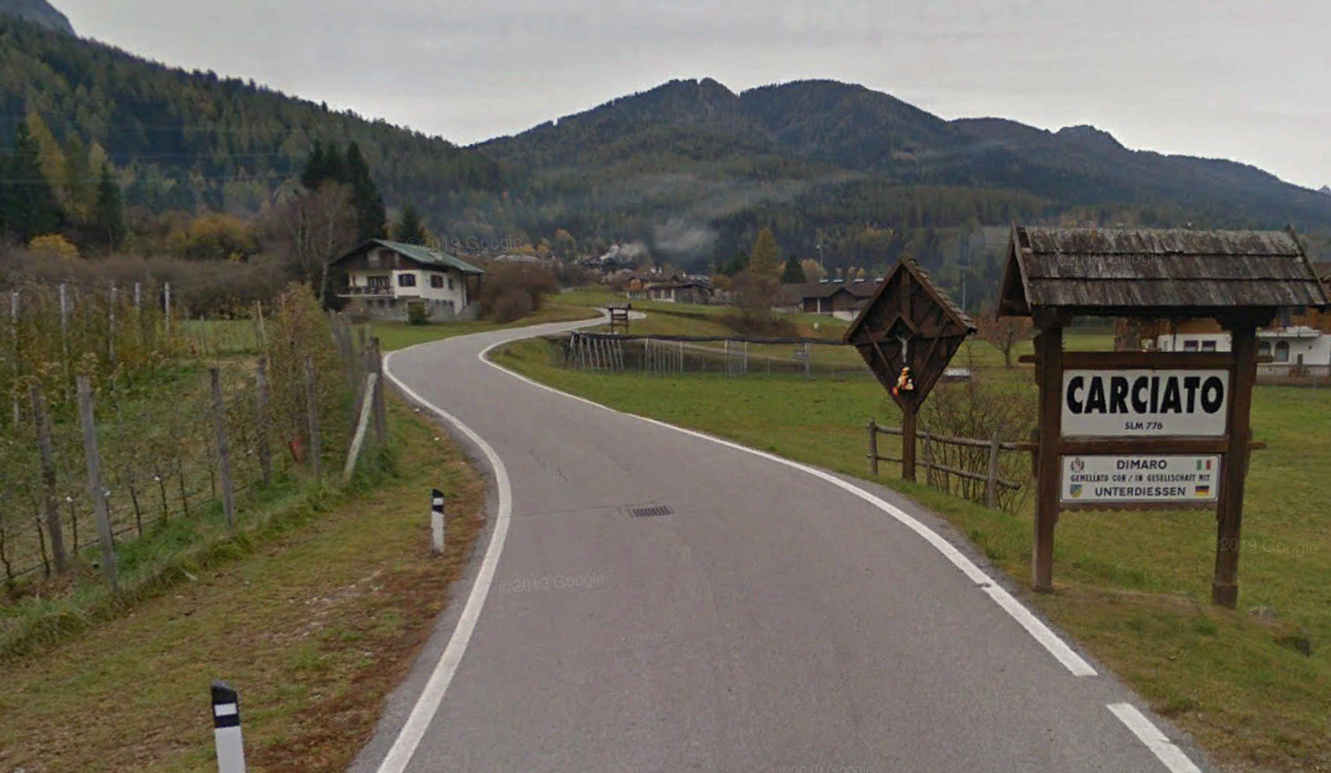 Lavori nel comune di Dimaro Folgarida