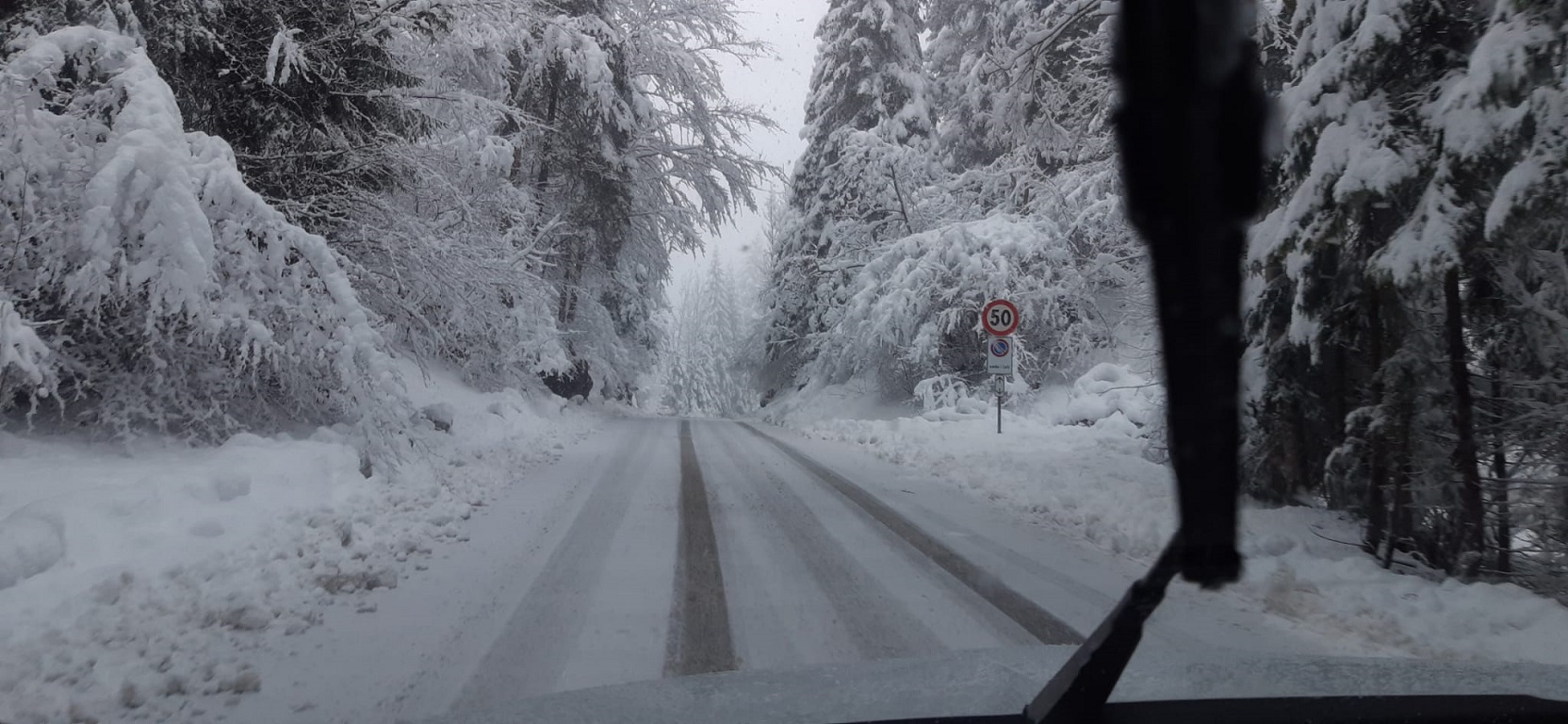 Neve: disagi sulle strade