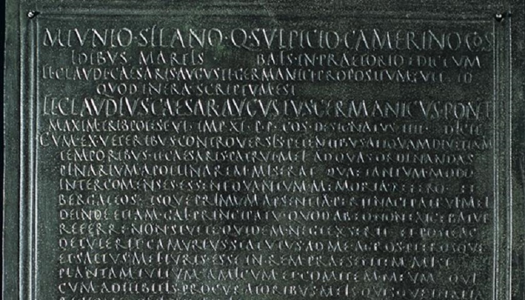 La Tabula Clesiana non è un falso