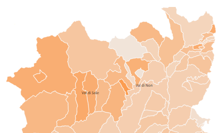 Covid19: a Croviana il rapporto pi&ugrave; alto