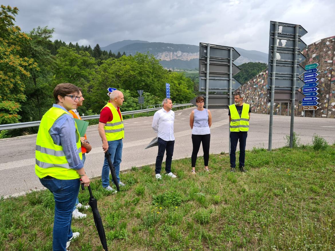 Bassa Val di Non, nuova rotatoria per migliorare la viabilit&agrave; 