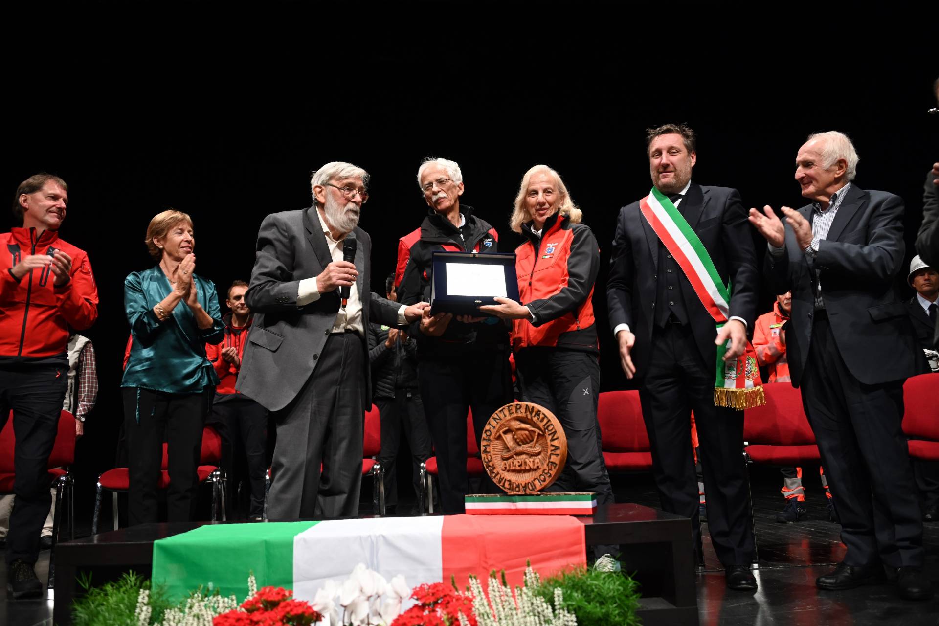 Targa d"argento alla Montagnaterapia