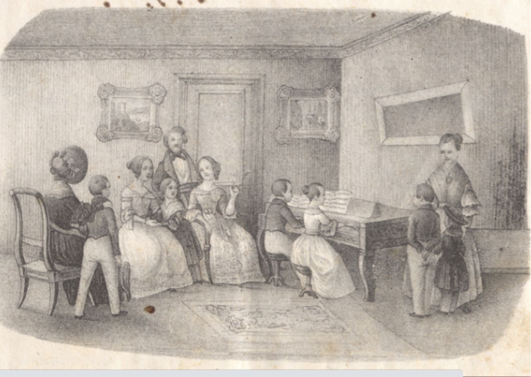 La musica ottocentesca della famiglia Thun di Castel Thun