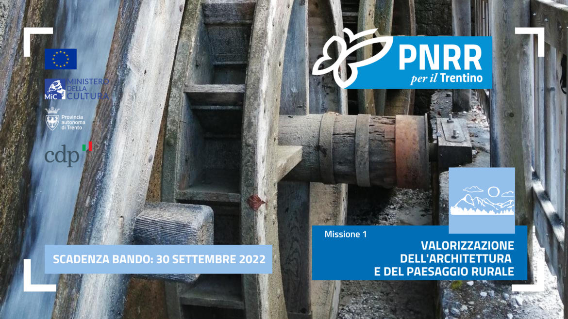 Recupero dell"architettura e del paesaggio rurale, domande fino al 30 settembre