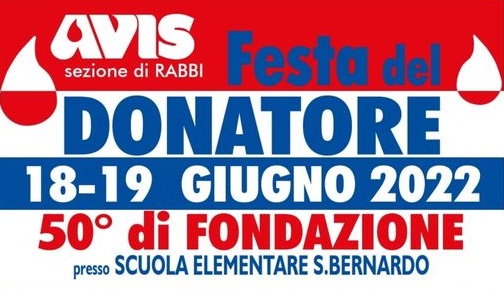 A Rabbi la Festa del Donatore