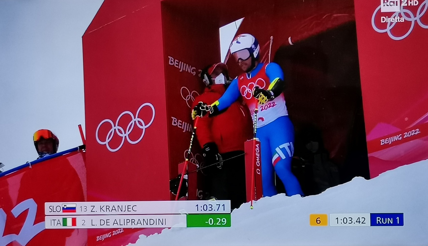 De Aliprandini, delusione olimpica