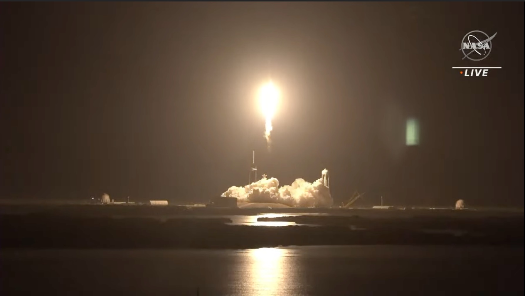 AstroSamantha &egrave; nello spazio