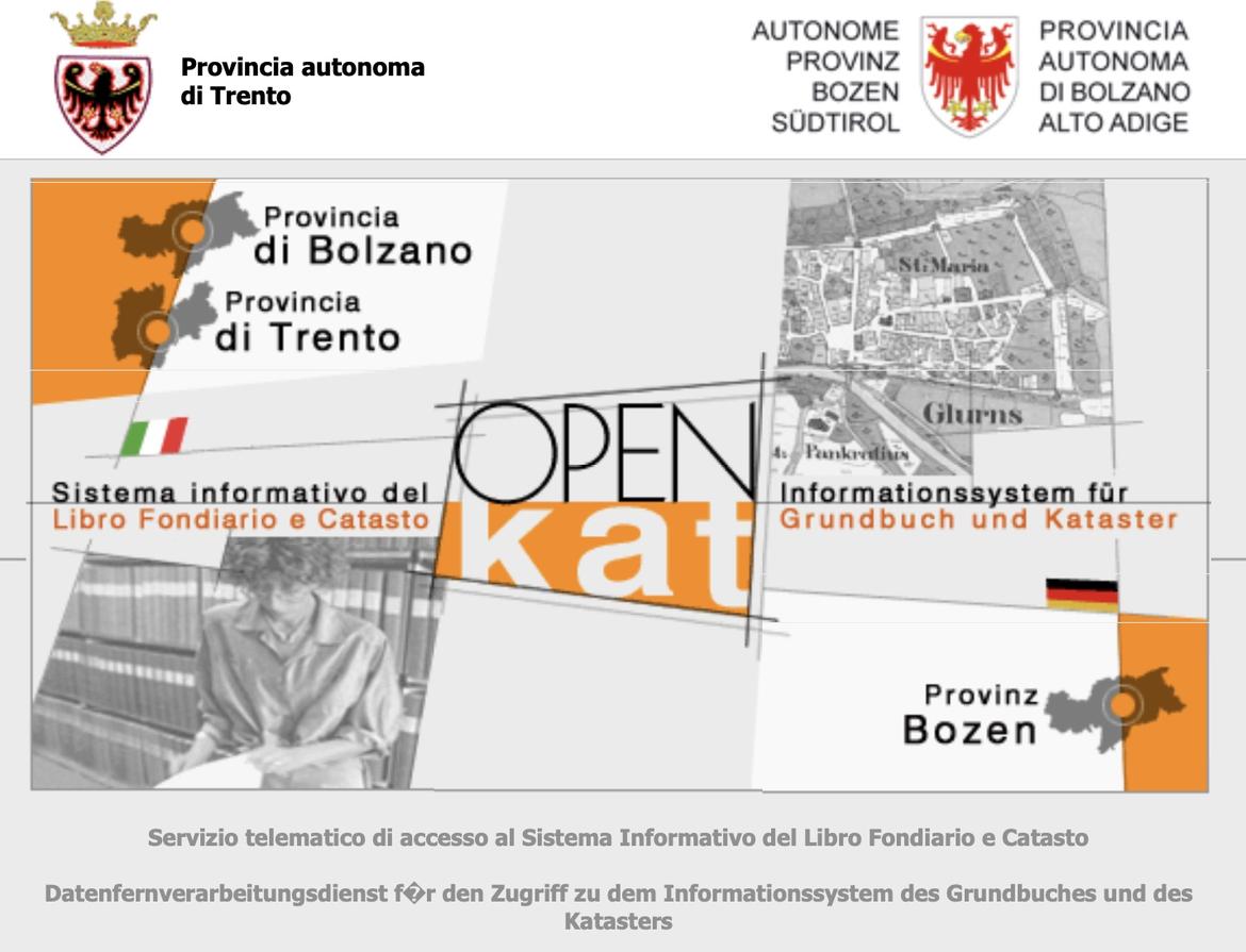 In linea il nuovo portale del Libro fondiario e del Catasto