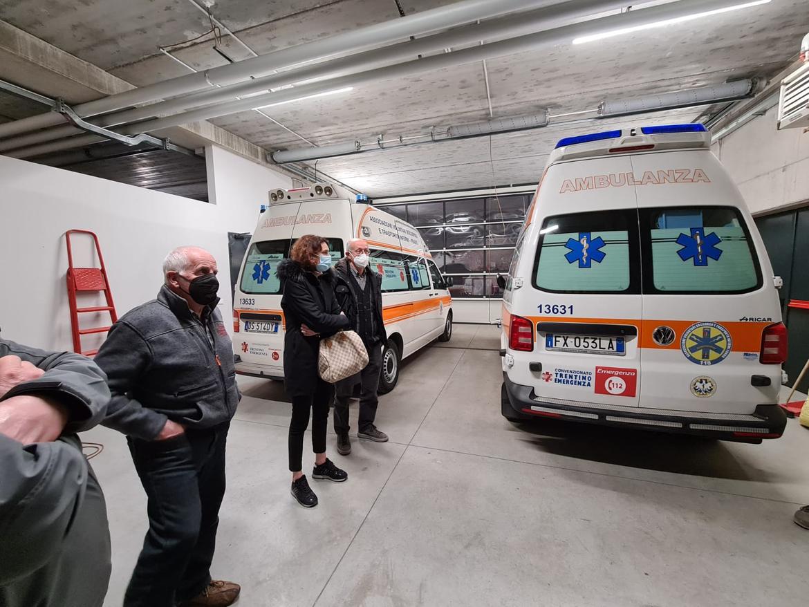 Trasporto infermi di Fondo, dal 1Â° aprile c"&egrave; un equipaggio di Trentino emergenza