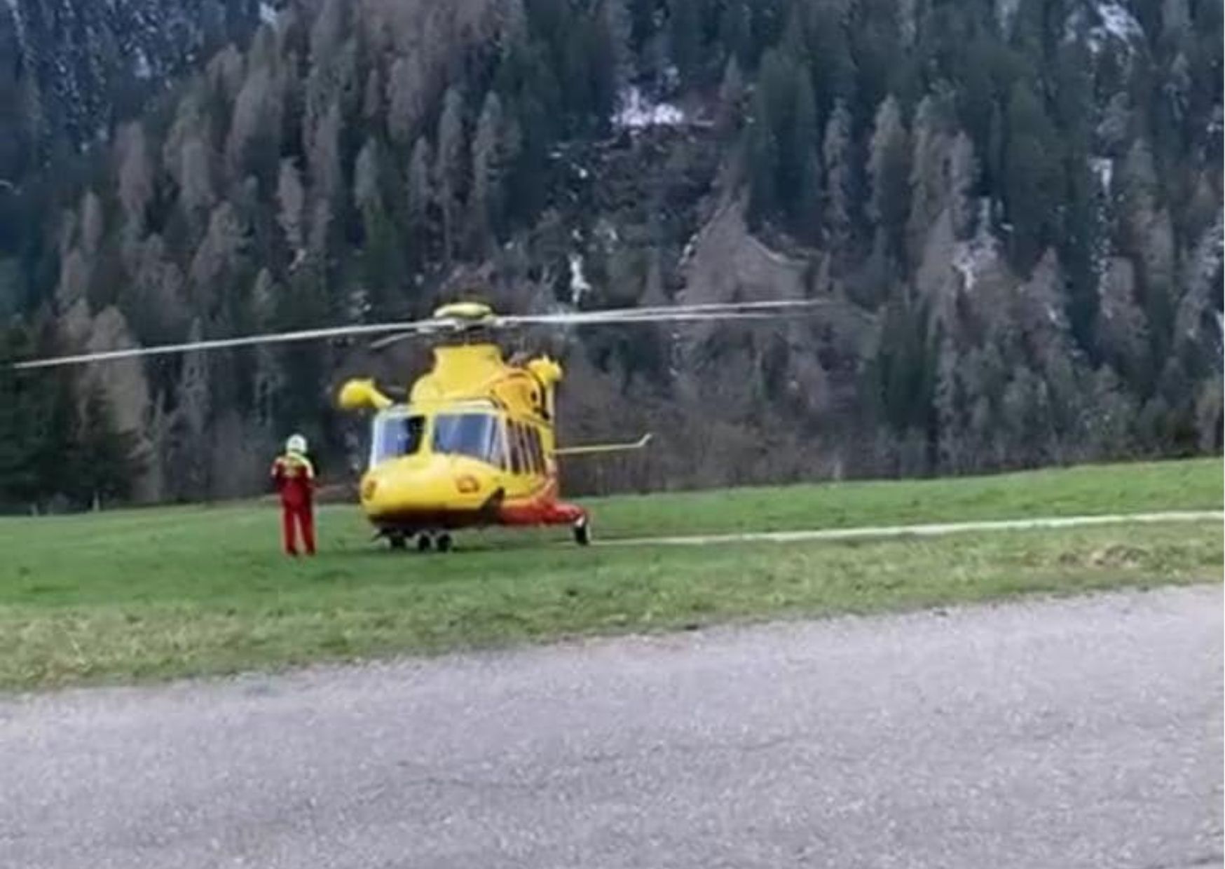 Infortunio in una segheria a Rumo