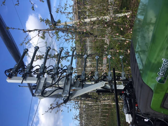 Florix, l"innovativo macchinario per il diradamento meccanico fiorale