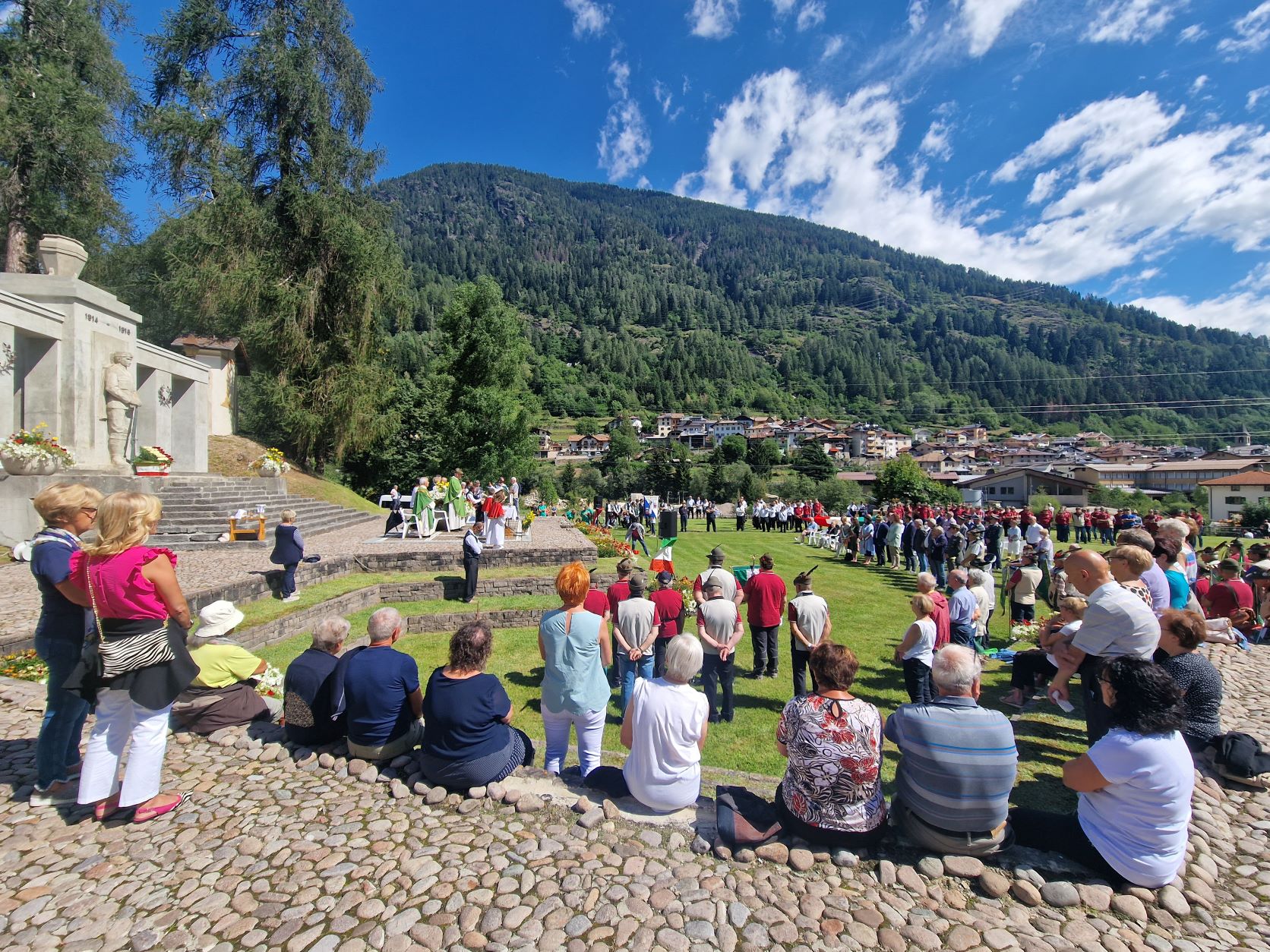 Alpini di Ossana in festa