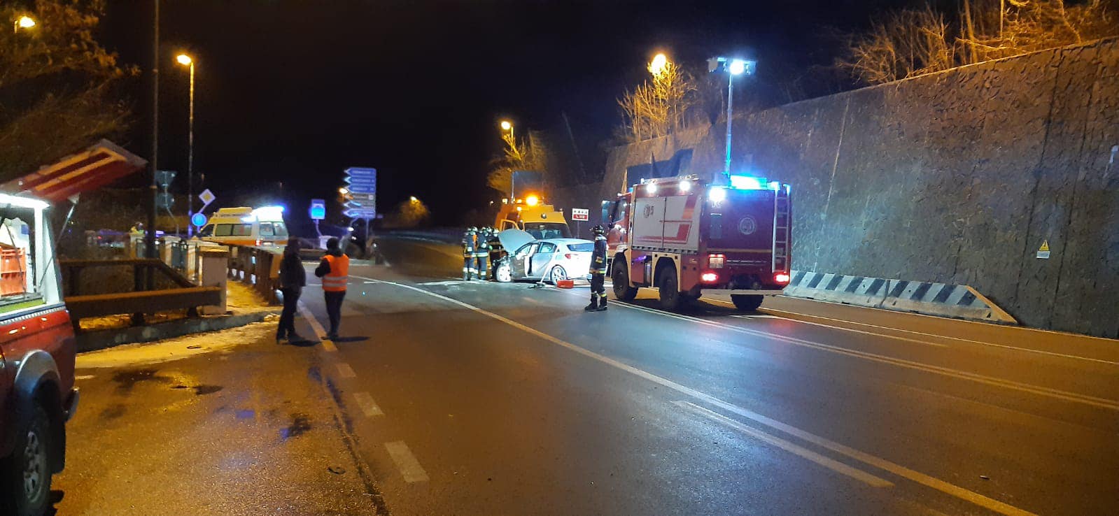 Incidente stradale a Ton