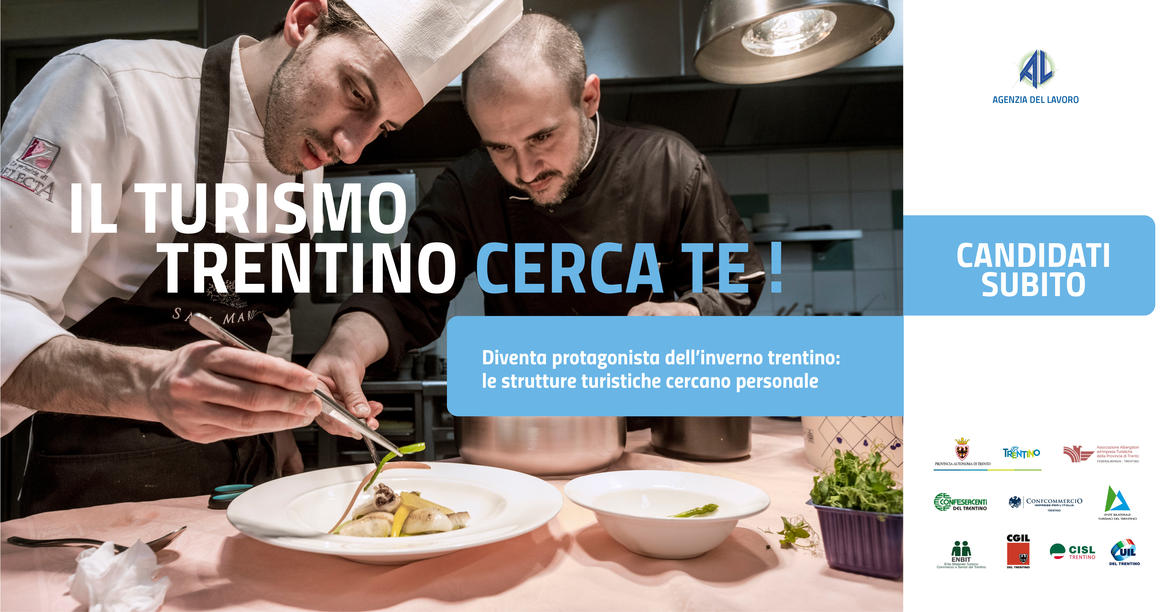 L"inverno trentino richiede personale