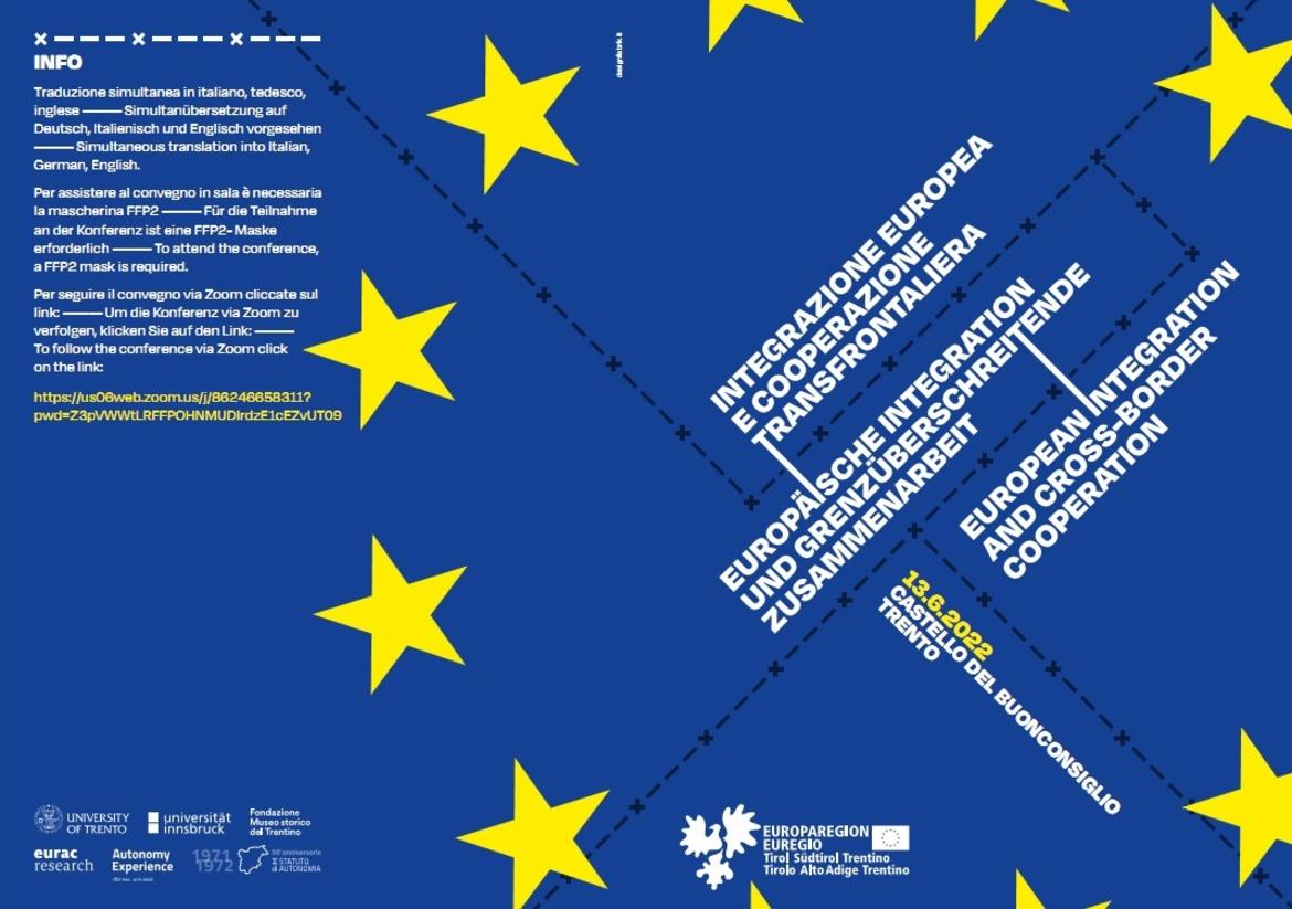 Il convegno "Integrazione europea e cooperazione transfrontaliera"