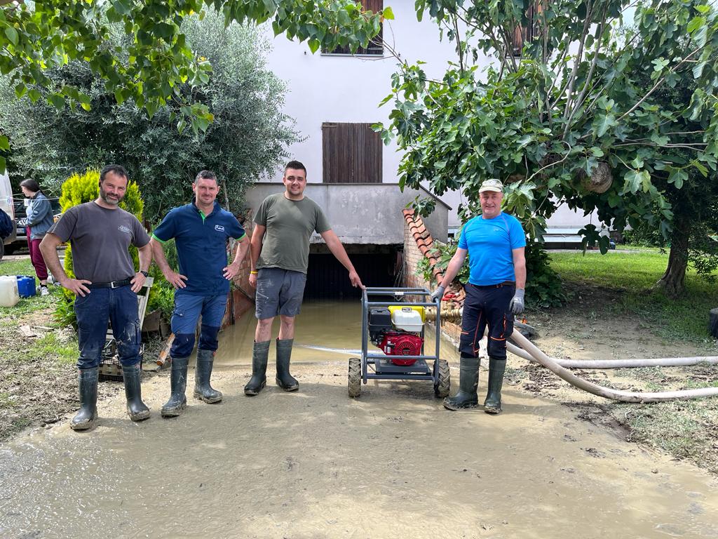 Trecento chilometri di solidariet&agrave;  tra agricoltori