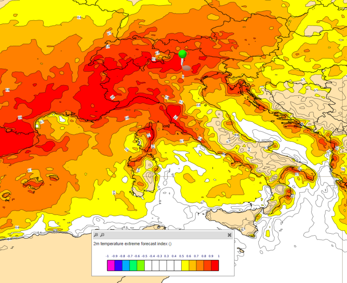 Caldo, allerta ordinaria della Protezione Civile