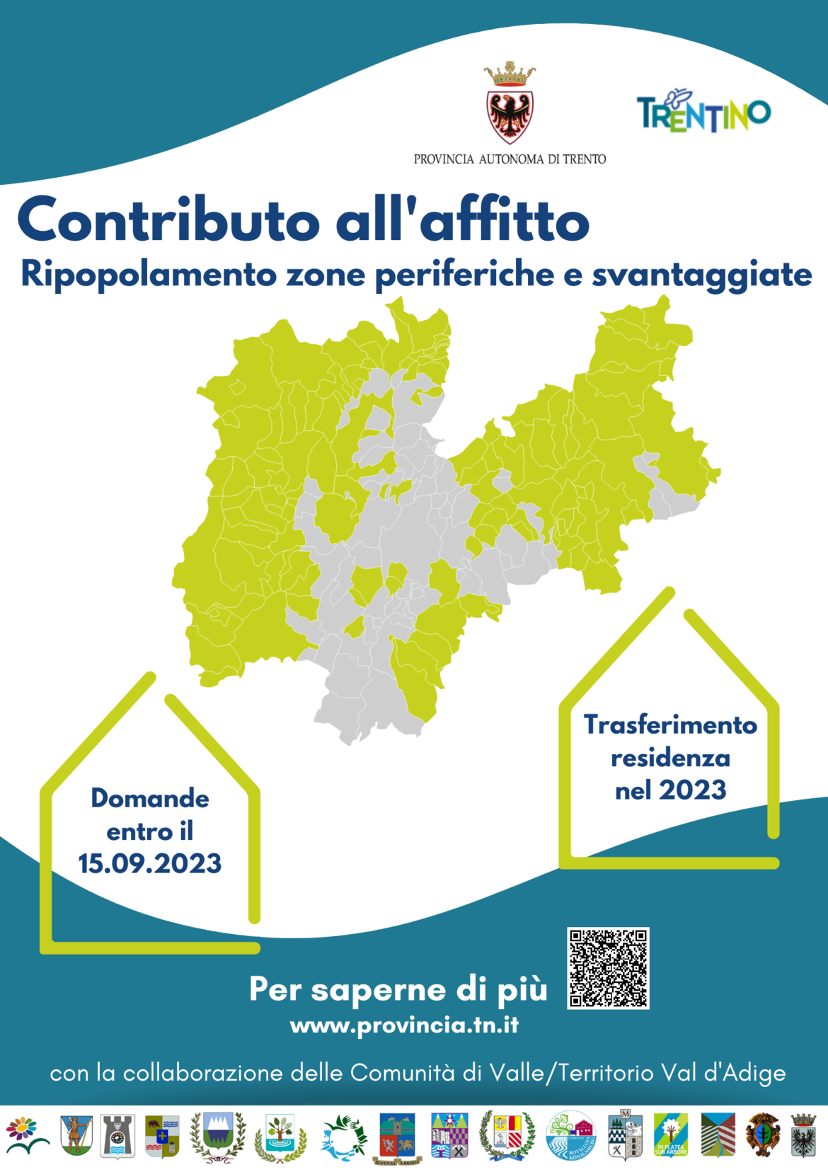 Contributo all"affitto per le zone periferiche o svantaggiate: dal 26 giugno via alle domande