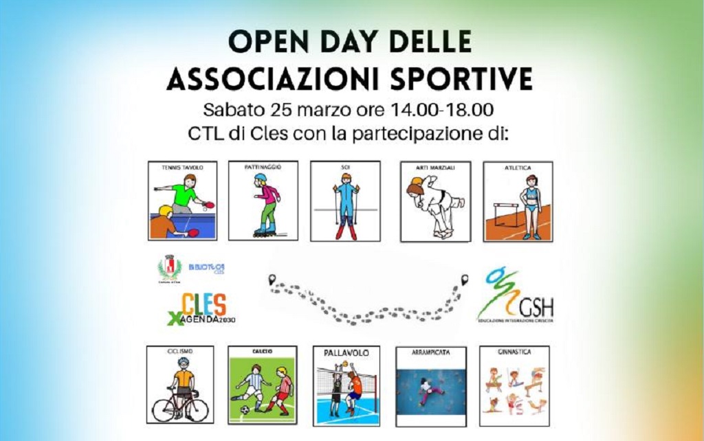 A Cles un open day delle associazioni sportive
