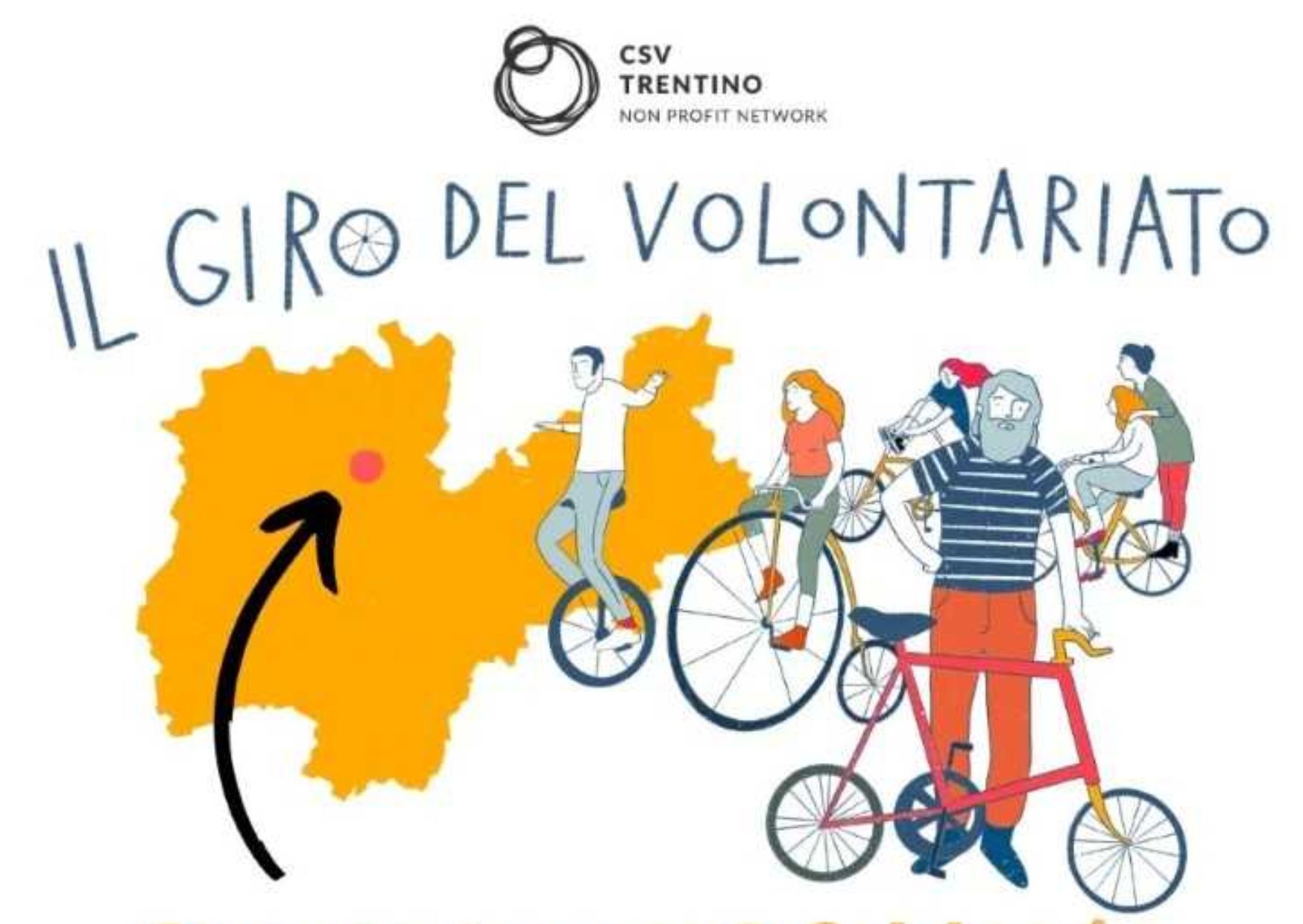 A Cles il Giro del volontariato