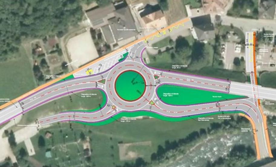 Mestriago, arriva la rotatoria