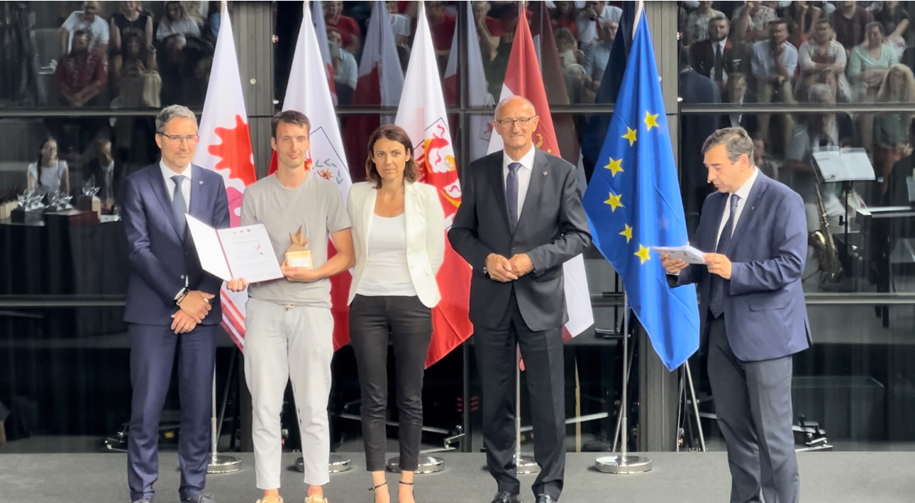 A Michele Facinelli la spilla dell"Euregio 