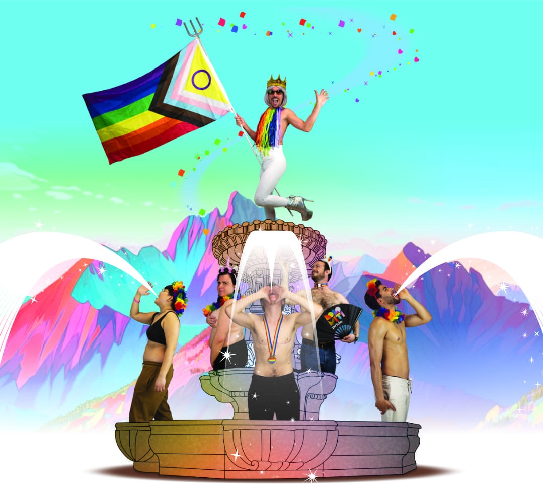 Al Dolomiti Pride una montagna di sfumature e il Nettuno diventa una Nettuna