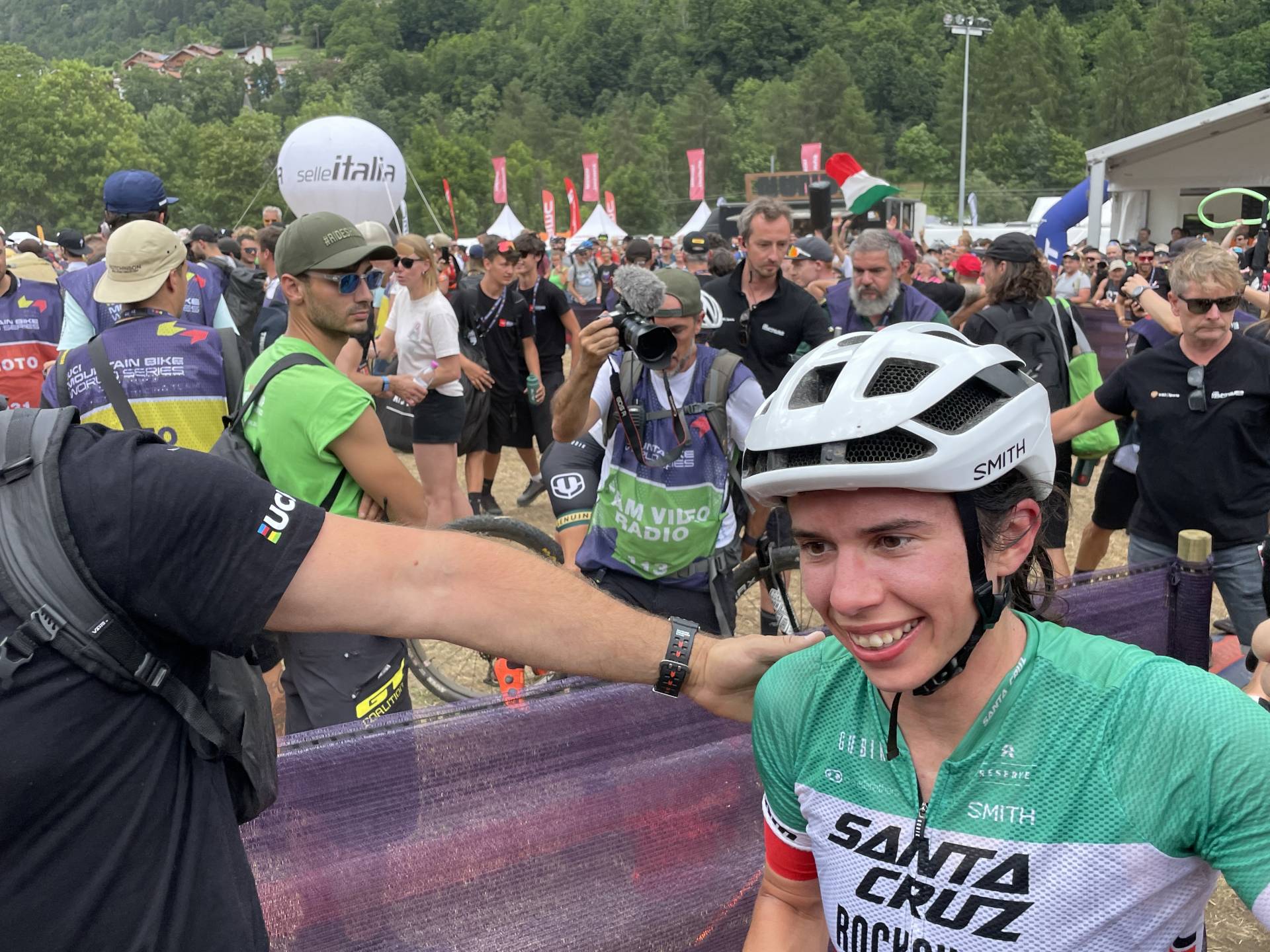 Giornata storica per la Mtb italiana: Martina Berta al cardiopalma