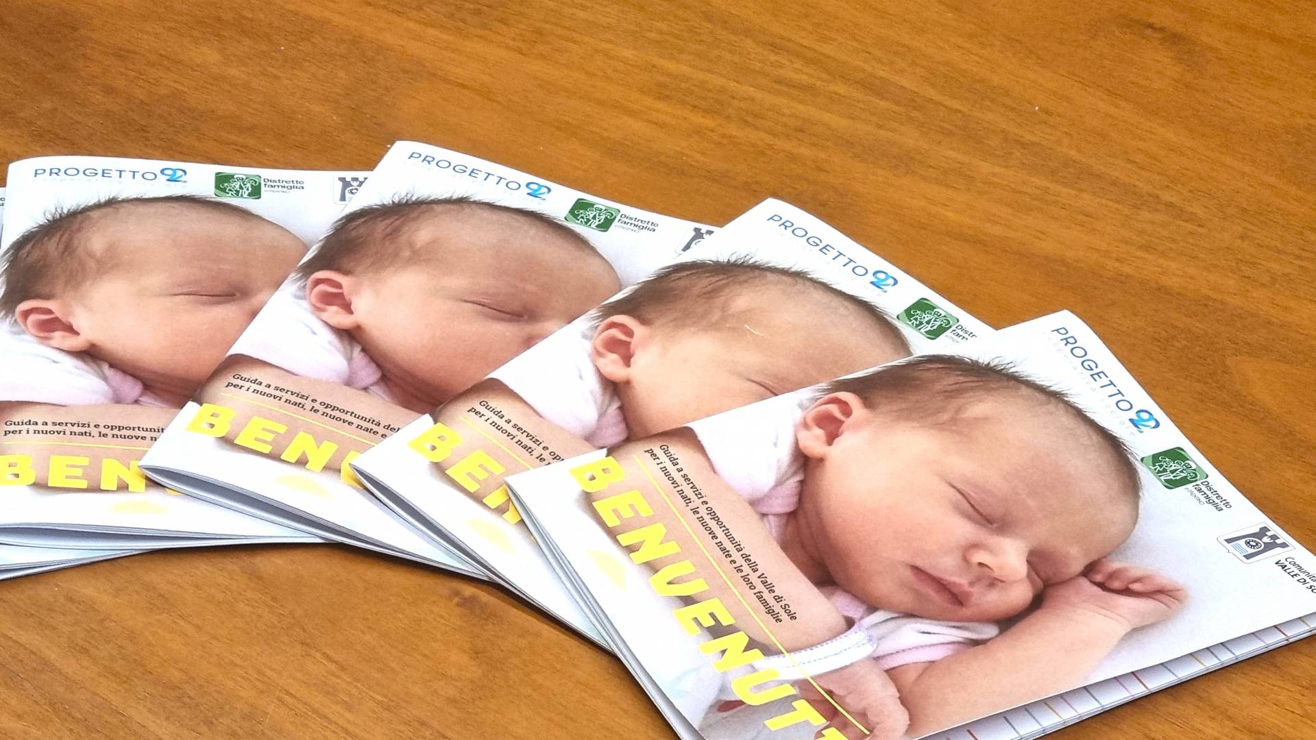 Benvenuti, la guida dei servizi 0-6 anni della Val di Sole