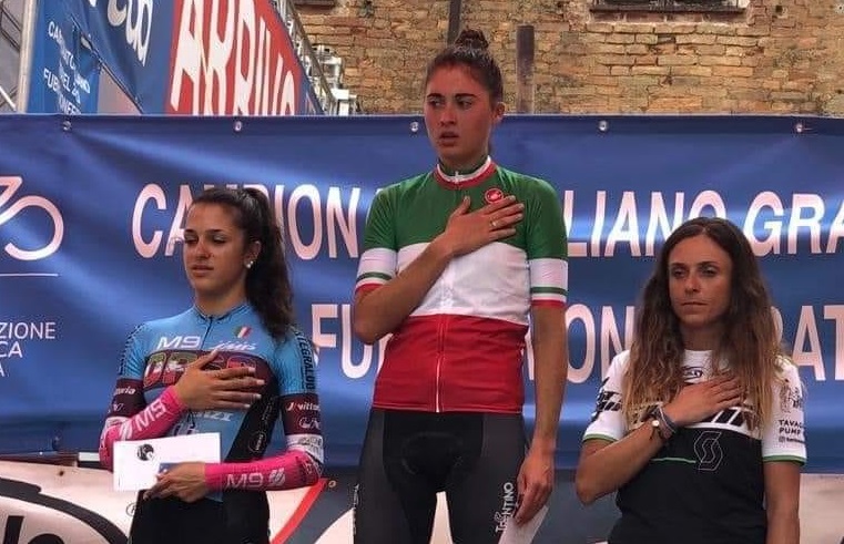 Giada Borghesi, trionfo tricolore