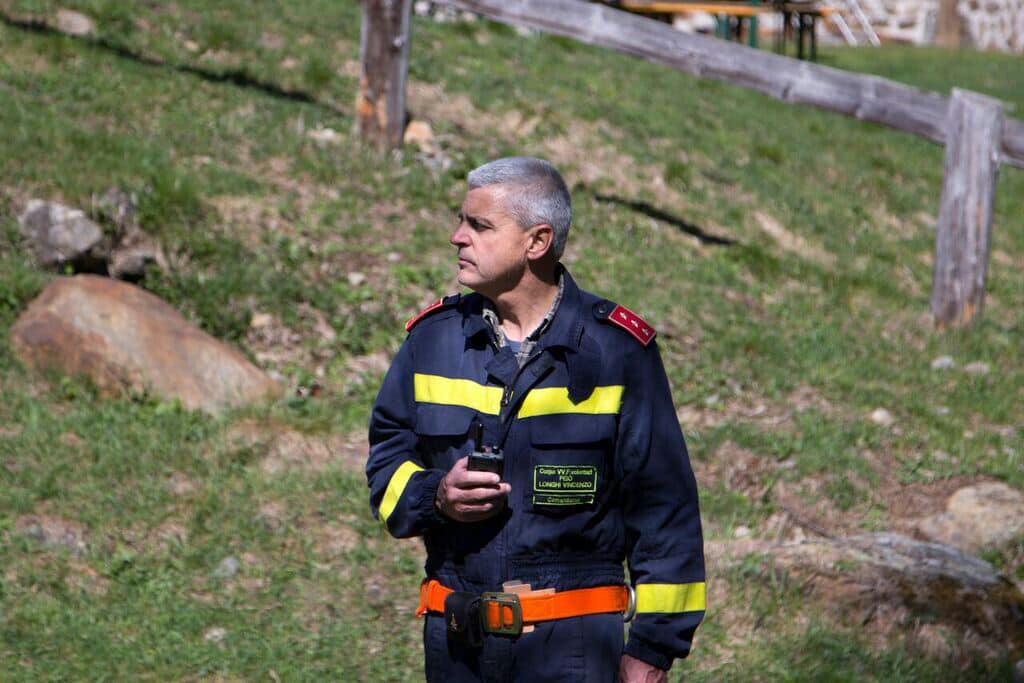 Peio ringrazia il suo comandante con una lettera