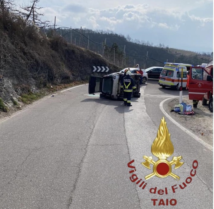 Anziana coinvolta in un incidente a Coredo