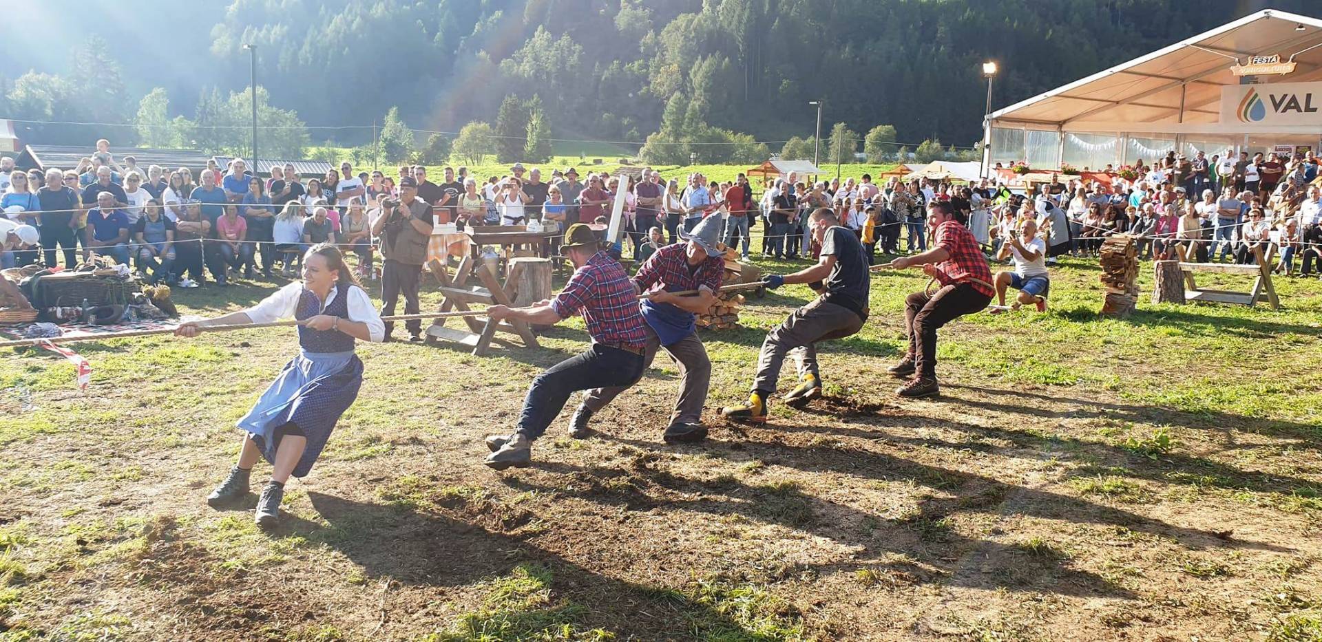 Grande pubblico per la festa dell'agricoltura della Val di Peio