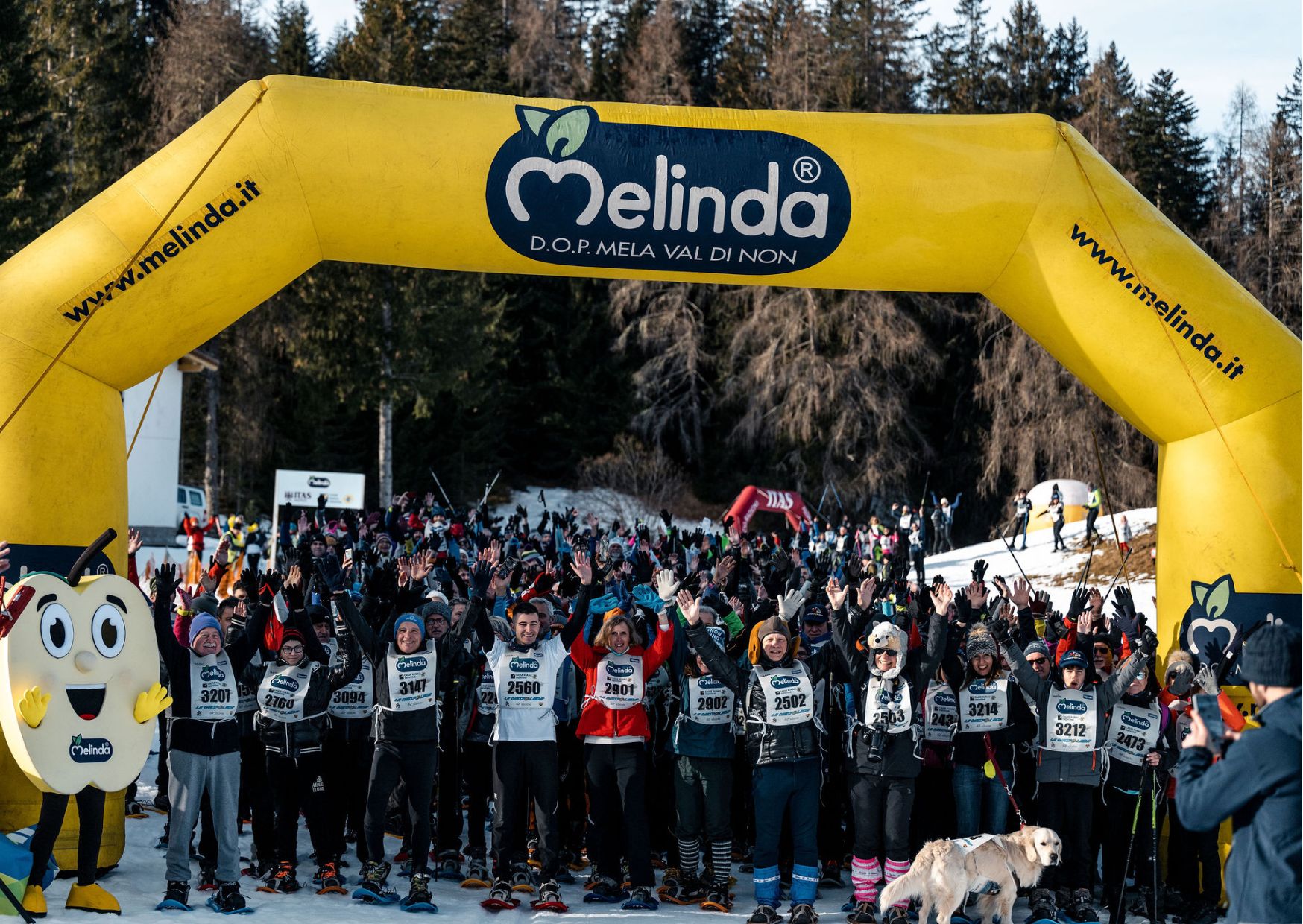 Oltre 2 mila a correre la Ciaspolada