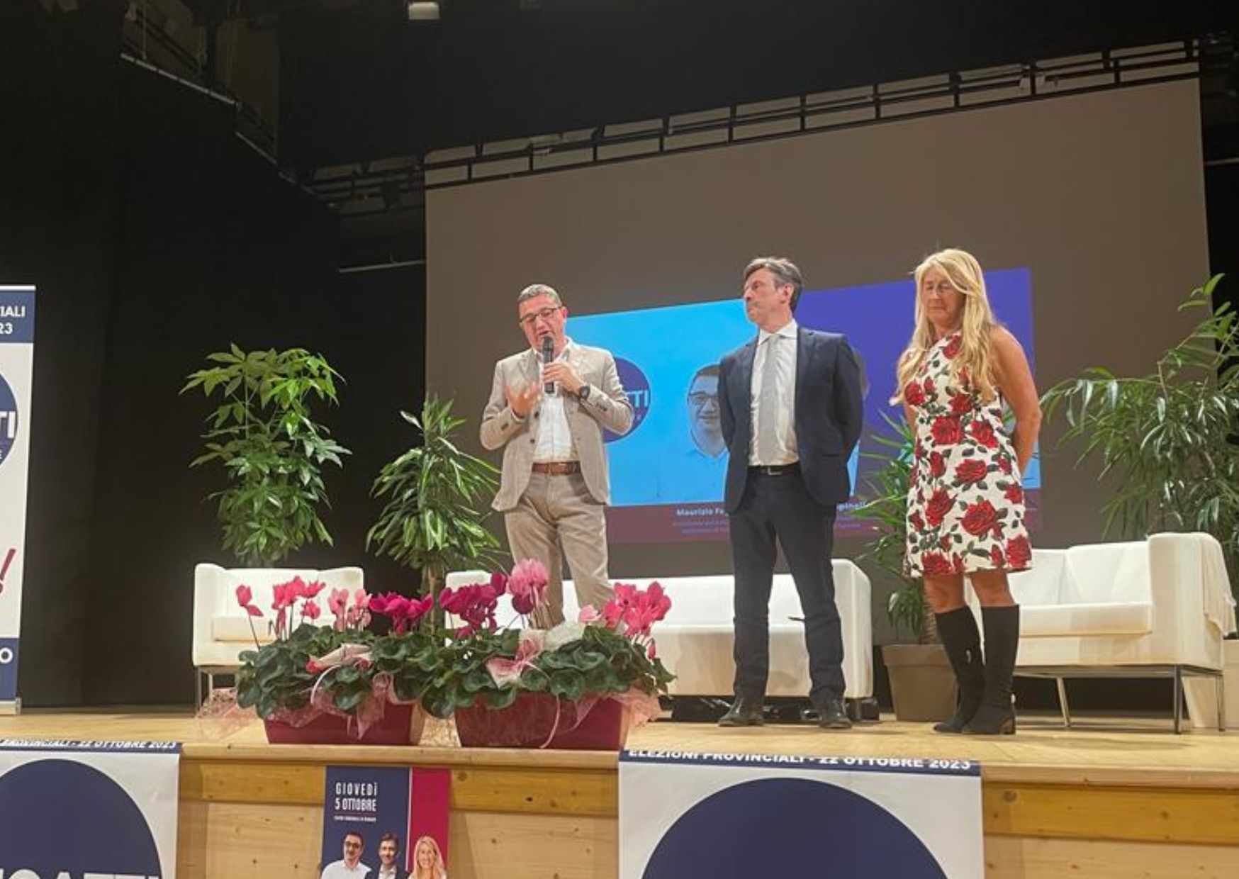 Elezioni provinciali, Monica Tomasi si presenta