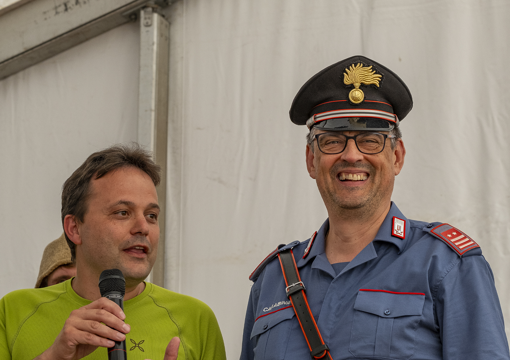 Maurizio Paltrinieri saluta la Val di Rabbi