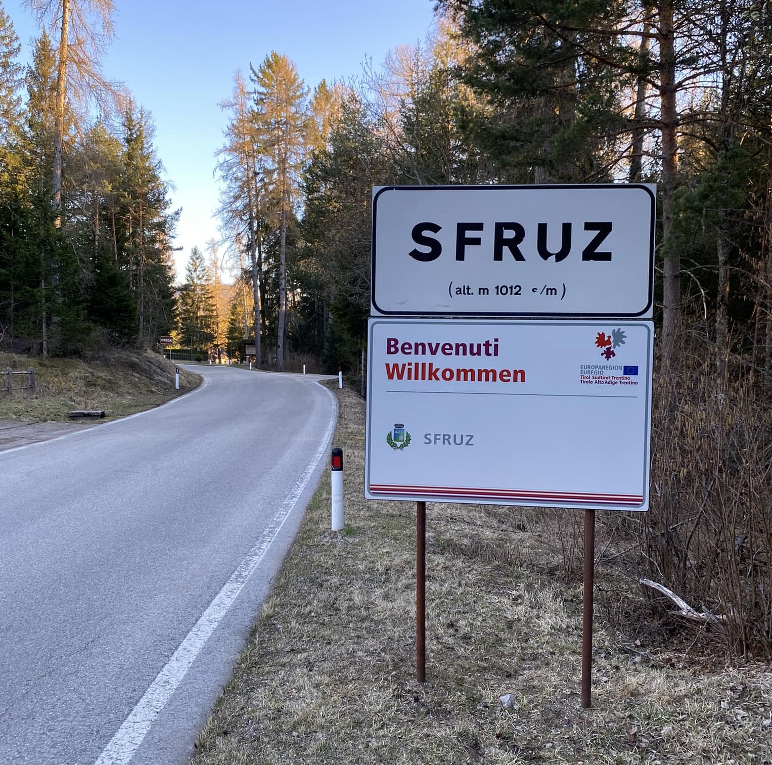 Sfruz, Euregio