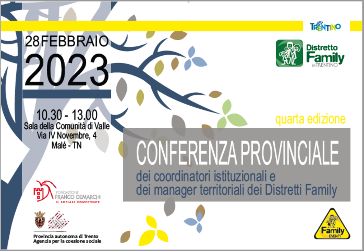 La famiglia al centro della rete dei Distretti family trentini