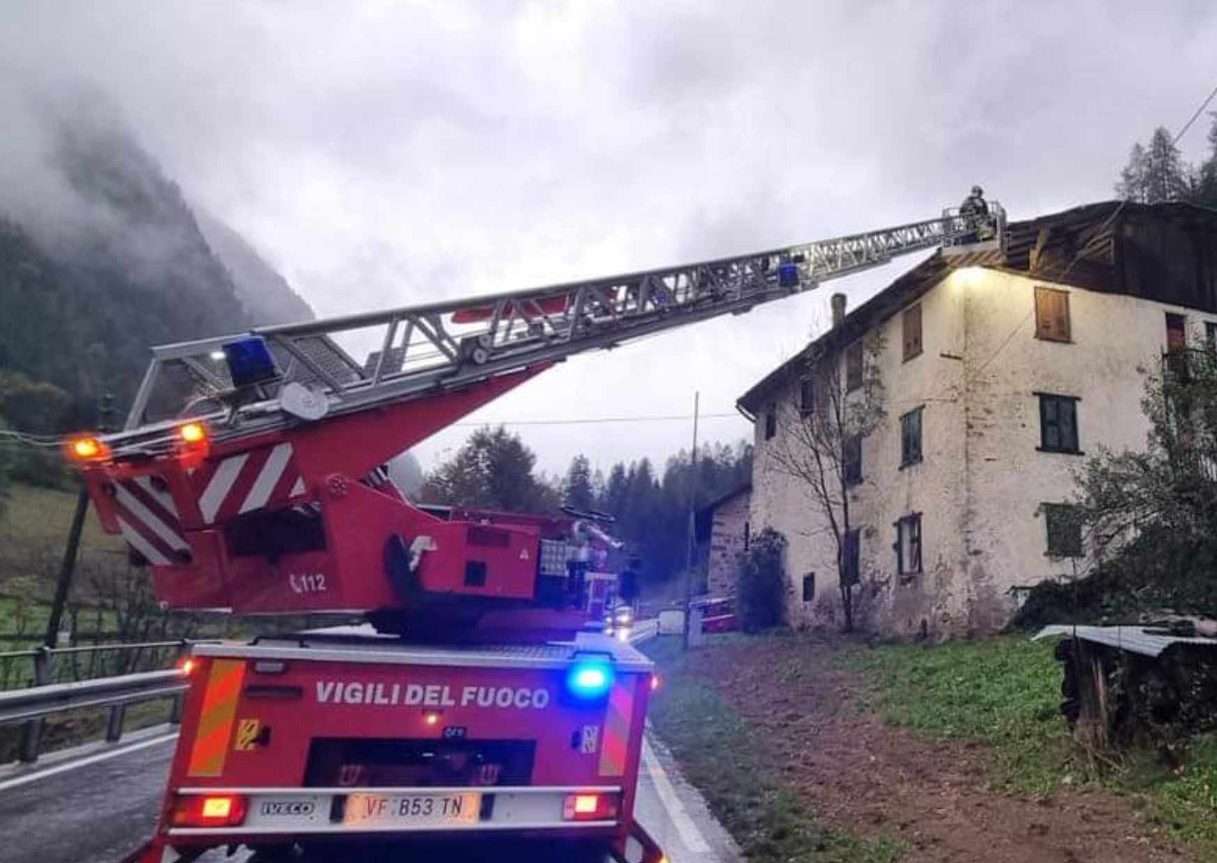 Maltempo, in Val di Sole interventi per allagamenti
